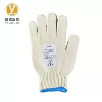 雅霖服 黄金棉点珠手套 85克/双