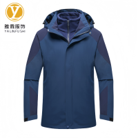 雅霖服 三合一连帽冲锋衣YLF24-BMY-T2999 /件