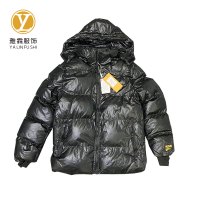 雅霖服 黑金连帽棉服24YLF-ABS-F9956 件