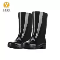 雅霖服 耐酸碱中筒雨鞋YL-YX82005 双