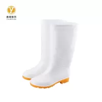雅霖服 白色高筒雨鞋YL-YX82011 双