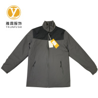 雅霖服 厚款立领冲锋衣YLF24-BMY-L35厚款(可定制) 套