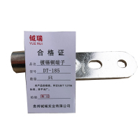 钺瑞镀锡铜端子DT-185/只