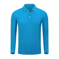 浩博时代 精梳棉春秋舒适速干长袖POLO衫 多色可选 S-6XL 件