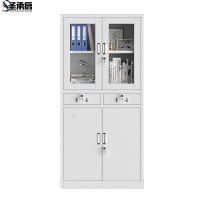 圣承启 加厚铁皮柜 中二斗台