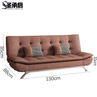圣承启 沙发床 棕双人张