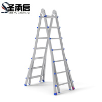 圣承启 多功能梯子 带轮七步个