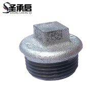 圣承启 四方堵头DN100 4寸带边 个