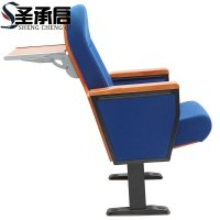 圣承启 礼堂椅 蓝色把