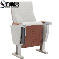 圣承启 礼堂椅 浅灰把