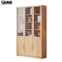圣承启 落地书柜 三门台