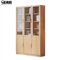 圣承启 落地书柜 三门台