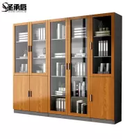 圣承启 落地书柜 组合台