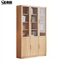 圣承启 落地书柜 三门台