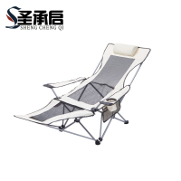 圣承启 躺椅 黑色+脚托 把