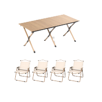 圣承启 户外桌椅 一桌四椅 套