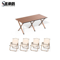 圣承启 野餐桌椅 一桌四椅 套