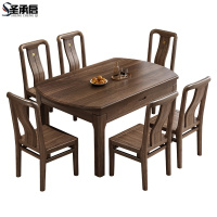 圣承启餐厅餐桌1.5m六椅张