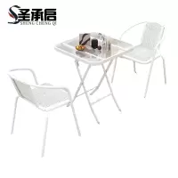 圣承启 庭院桌椅 70cm+2椅 套