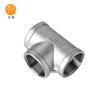 金魅 不锈钢三通 DN25内丝 个