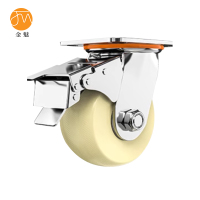 金魅 尼龙刹车轮 4寸