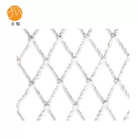 金魅 尼龙防护网 绳粗10mm孔径10cm 平方米