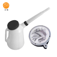 金魅 机油壶 5L黑盖黑圈白色过滤网 个