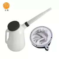 金魅 机油壶 5L黑盖黑圈白色过滤网 个