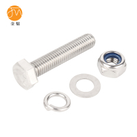金魅 不锈钢防松螺丝套装 M10*40mm 个