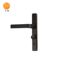 金魅 玻璃门锁 黑色125孔 个