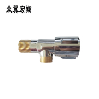 众翼宏翔 加厚铜质三角阀八字阀 6分 个