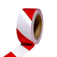 智铮朗月 反光警示胶带红白 50m*100mm 卷