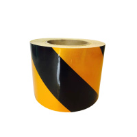 智铮朗月 警示条反光胶带25m * 10cm 卷