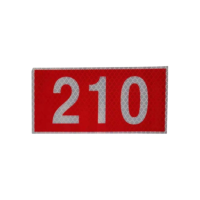 智铮朗月 十米标志 可定制数字内容 100*80mm 个