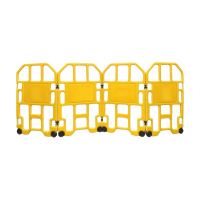 智铮朗月 可折叠施工围挡 四片(一组) 组