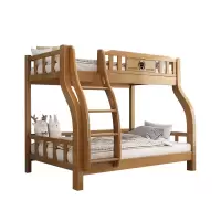 合祥源 橡木床高低床配2张床垫 1350*2030*1750mm (计价单位:套)