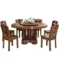 合祥源 餐桌椅组合配十椅 含转盘 1500*1500*720mm QX-CZ15 单位:套