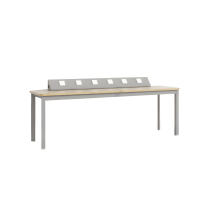 合祥源 长条桌含插座及孔位灯架及灯 5000*400*900mm/张