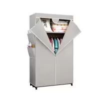 合祥源 钢架布艺衣柜 750*450*1600mm 单位:组