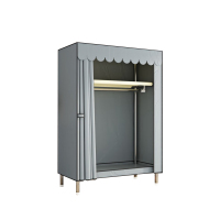 合祥源 钢架布艺衣柜 880*450*1700mm QX-YG05 单位:组