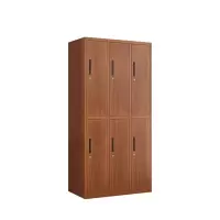 合祥源 ZTJ-YG09 六门更衣柜 木纹 900*500*1850mm 单位:组