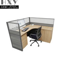 合祥源 L型屏风工位带折叠床 1500*1400*1200mm/组