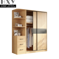 合祥源 移门衣柜加边柜 1600*600*2000mm QX-YG27 组
