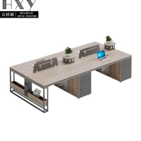 合祥源 ZTJ-BGZ035 四人位办公桌 2400*1200*750mm 单位:组