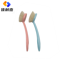 佳耐杰 长柄塑料锅刷硬毛多功能清洁刷 长22cm/把