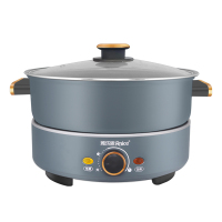 雅乐思电火锅YHG401家用分体式多功能电火锅