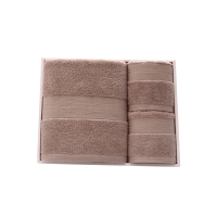 九叶红毛巾浴巾三件套JYH-2402-3/套