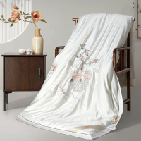 雅戈纳 贡缎蚕丝被200*230cm 床