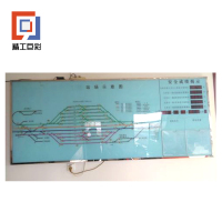 精工巨彩 动态发光轨道 LED显示屏图版 JGJC-01 套