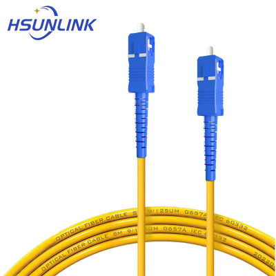 HSUNLINK 光纤跳线 HS SC/SC-S5(UPC) 单模单纤5米/条